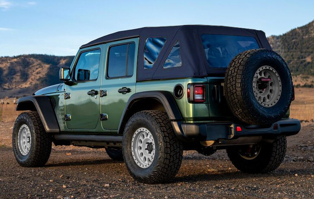 BESTOP eTop / Power Soft Top for 2018-up Jeep Wrangler JL & JLU