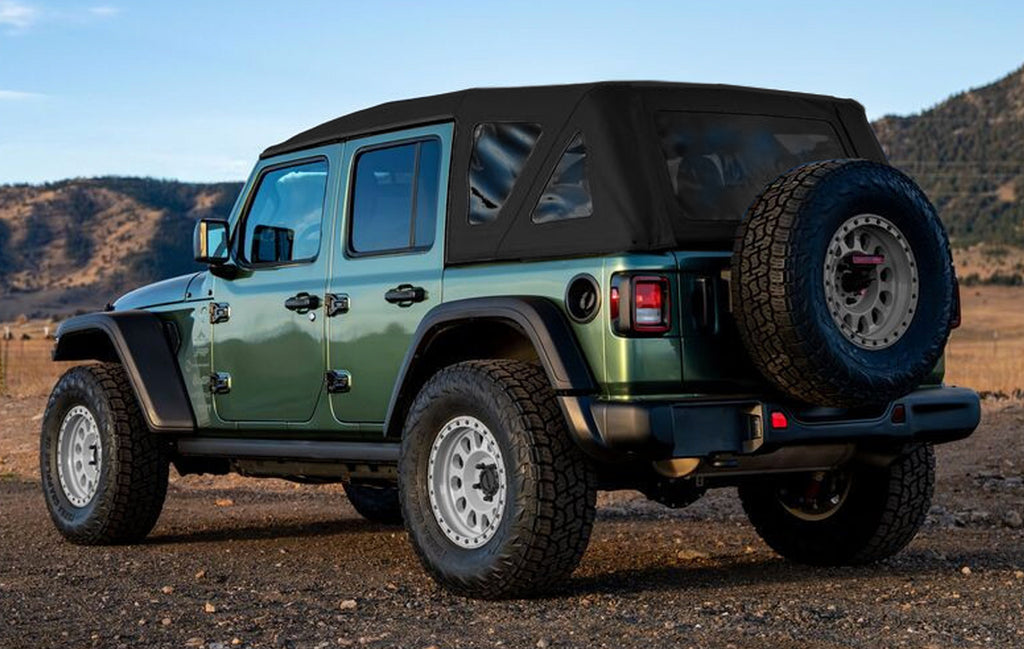 BESTOP eTop / Power Soft Top for 2018-up Jeep Wrangler JL & JLU