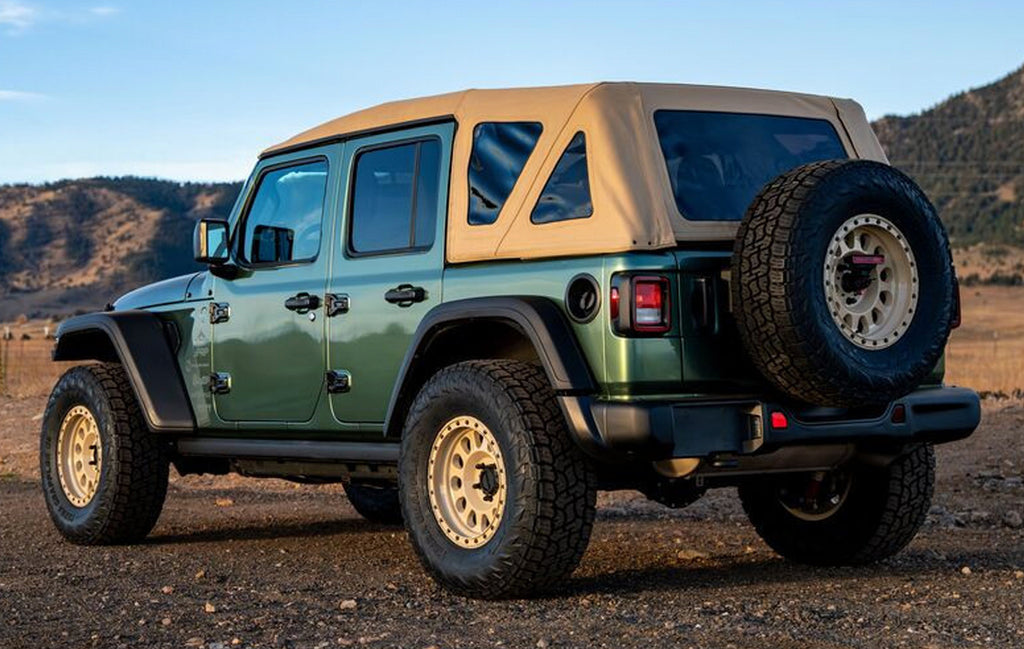 BESTOP eTop / Power Soft Top for 2018-up Jeep Wrangler JL & JLU