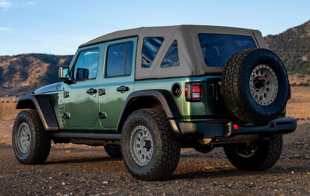 BESTOP eTop / Power Soft Top for 2018-up Jeep Wrangler JL & JLU