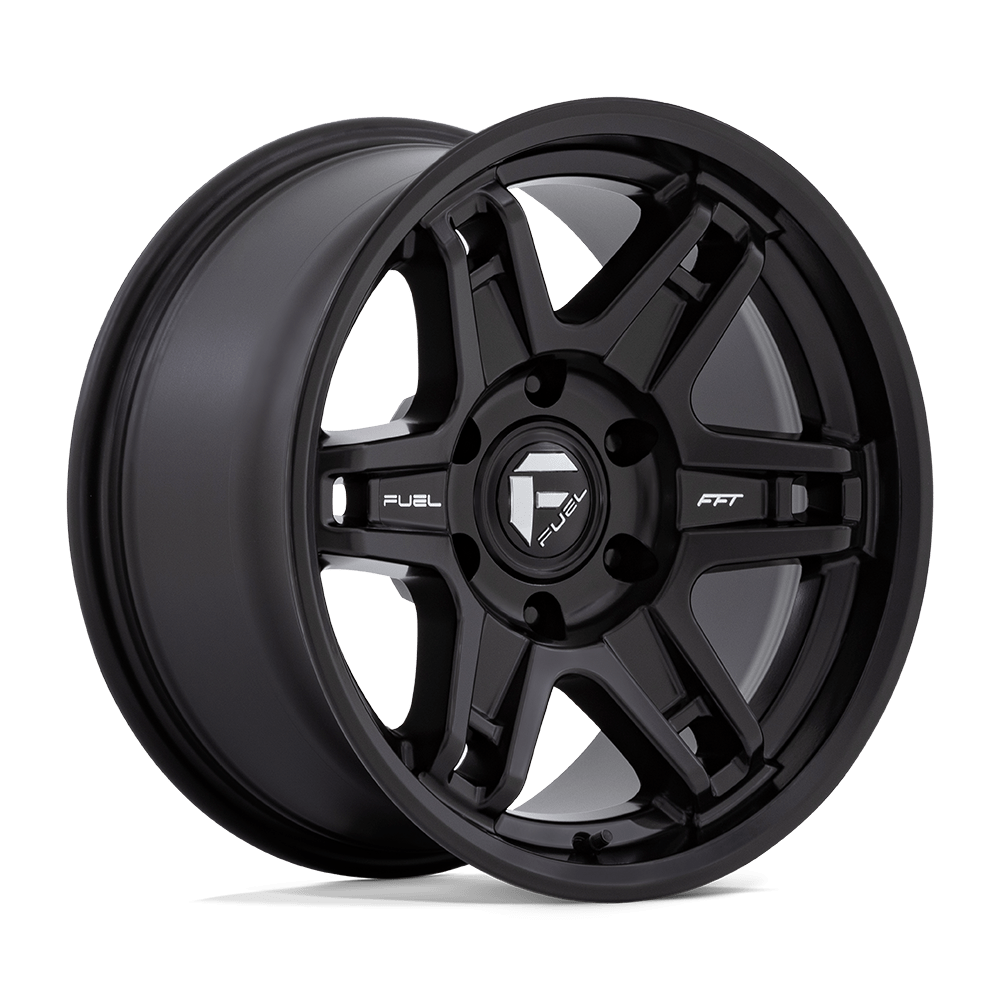 FUEL Wheel D836 SLAYER - 17x8.5" - 5X127 5X5.0, Offset -15mm, Matte Black for 07-up Jeep Wrangler JK, JL and Gladiator JT