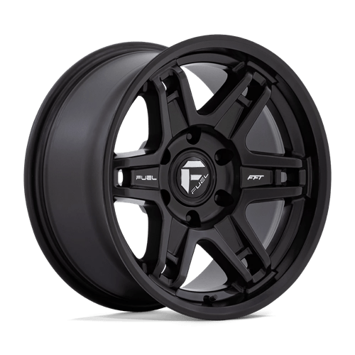 FUEL Wheel D836 SLAYER - 17x8.5" - 5X127 5X5.0, Offset -15mm, Matte Black for 07-up Jeep Wrangler JK, JL and Gladiator JT