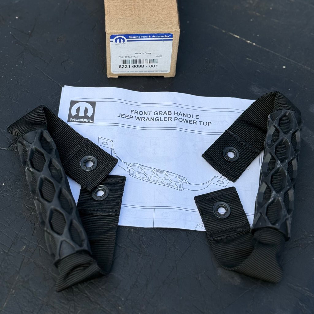 MOPAR Grab Handles for 2018-up Jeep Wrangler & 2020-up Gladiator JT