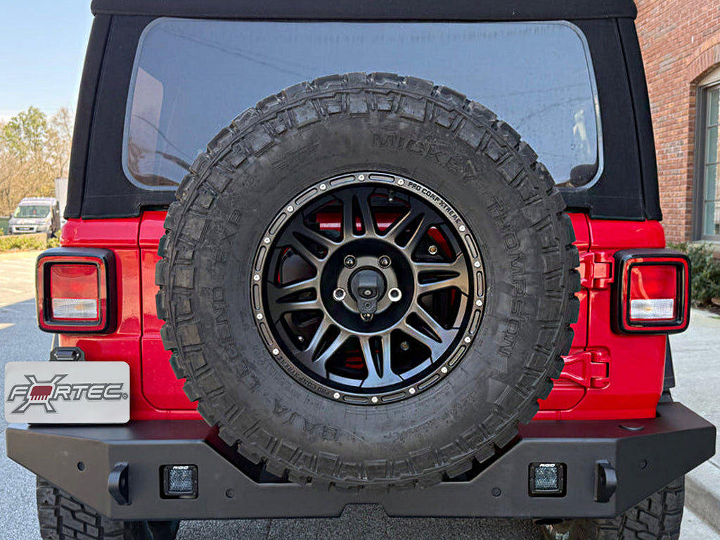 BODY ARMOR Rear Bumper for 18-up Jeep Wrangler JL & JL Unlimited