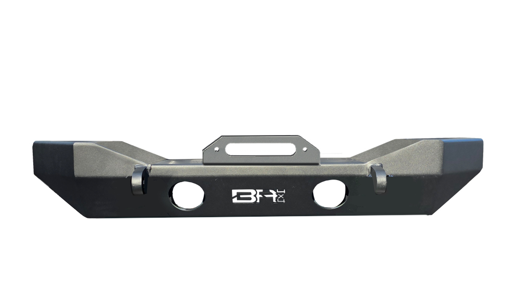 BODY ARMOR Front Bumper - Mid Stubby for 18-up Jeep Wrangler JL & JL Unlimited