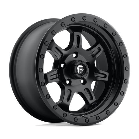 FUEL Wheel D572 JM2 - 17x8.5" - 5X127 5X5.0, Offset -6mm, Matte Black for 07-up Jeep Wrangler JK, JL and Gladiator JT