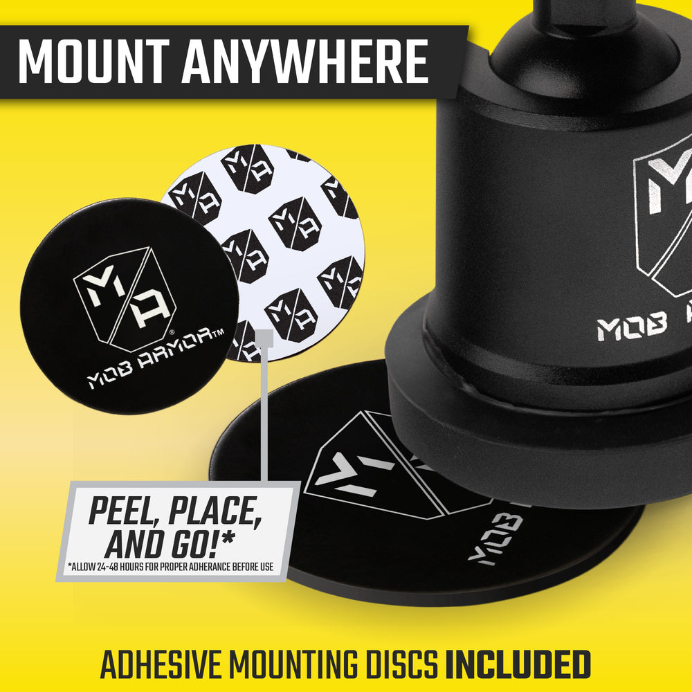 MOB ARMOR Phone Mounting and FLEX Charge 2 Wireless Charger Solution