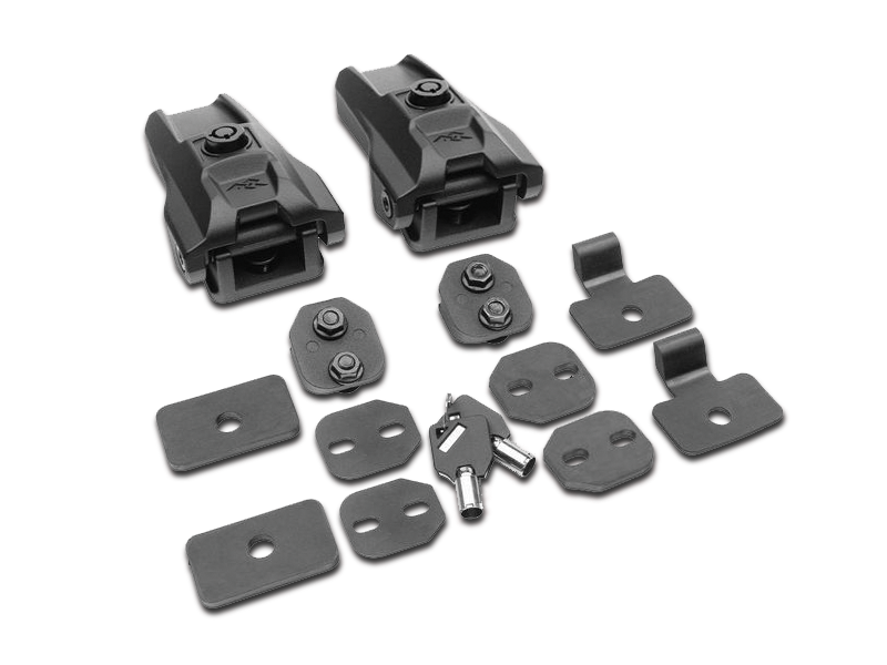 thumbnail image 2 of Rugged Ridge Locking Hood Catch Kit In Chrome - Perfect For 1997-2006 Jeep Wrangler TJ Models 2 of 4