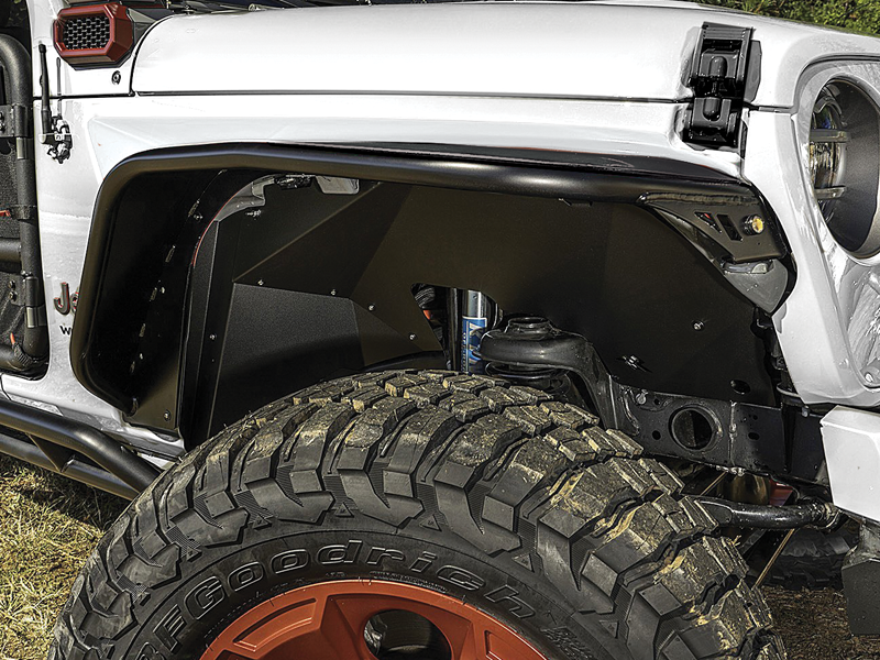 RUGGED RIDGE HD Inner Fender Liners for 18-up Jeep Wrangler JL & 20-up Gladiator JT
