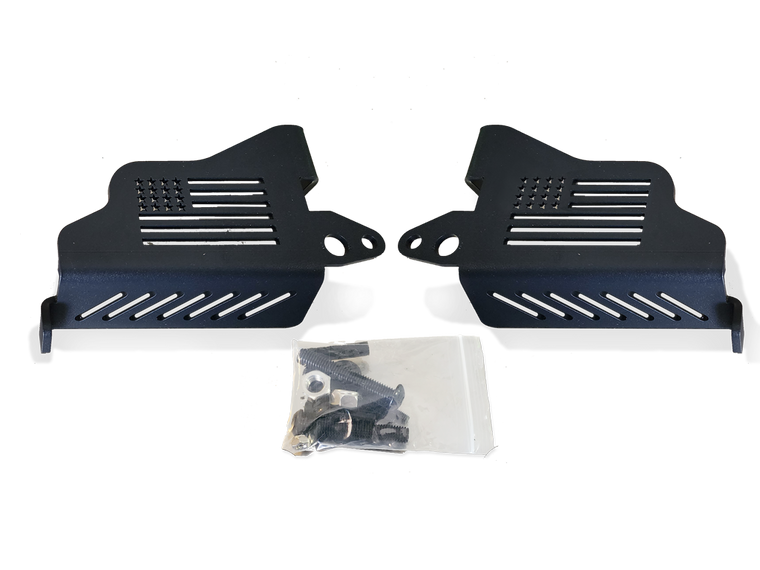 FORTEC4x4 Door Hinge Foot Pegs, Pair for 07-up Jeep Wrangler JK, JL & 20-up Gladiator JT (Copy)