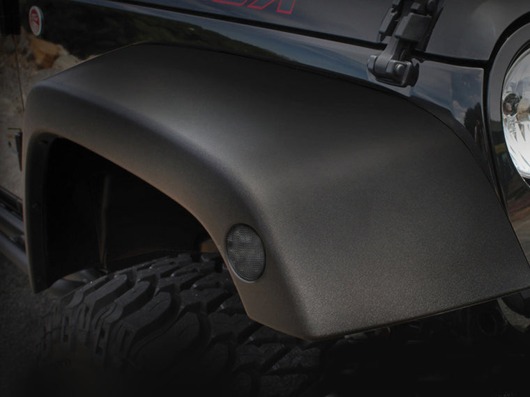 RECON LED Side Fender Lenses for 07-18 Jeep Wrangler JK & JK Unlimited