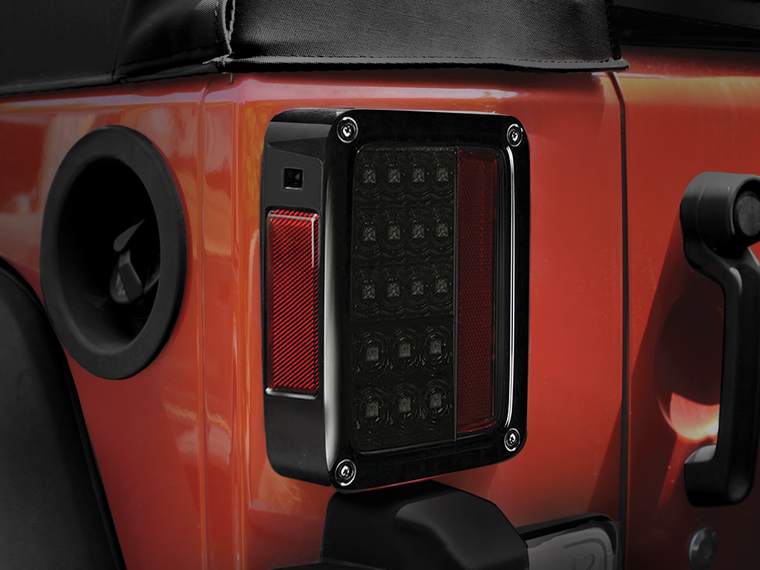 RECON LED Taillights for 07-18 Jeep Wrangler JK & JK Unlimited