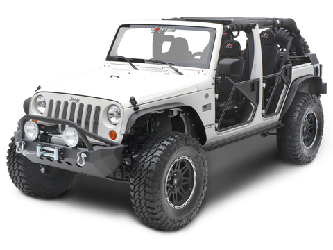 SMITTYBILT XRC Skinny Fenders - Textured Steel
