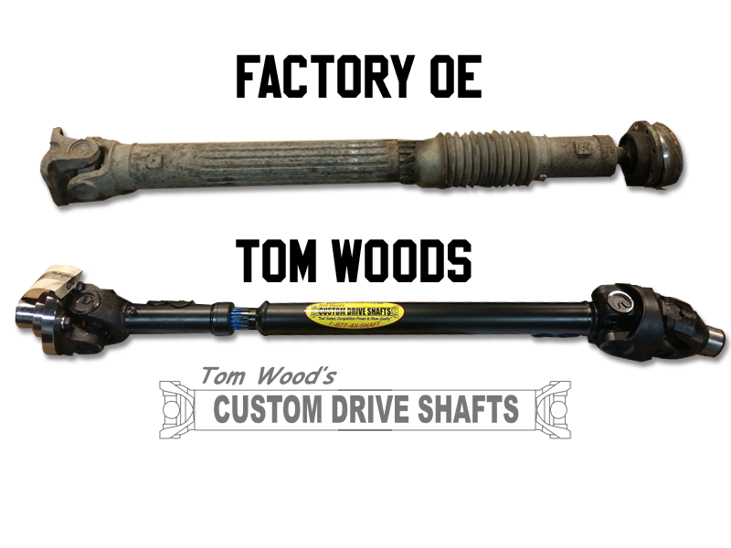TOM WOODS Drive Shafts for 18-up Jeep Wrangler JL & 20-up TOM WOODS Drive Shafts for 18-up Jeep Wrangler JL & 20-up