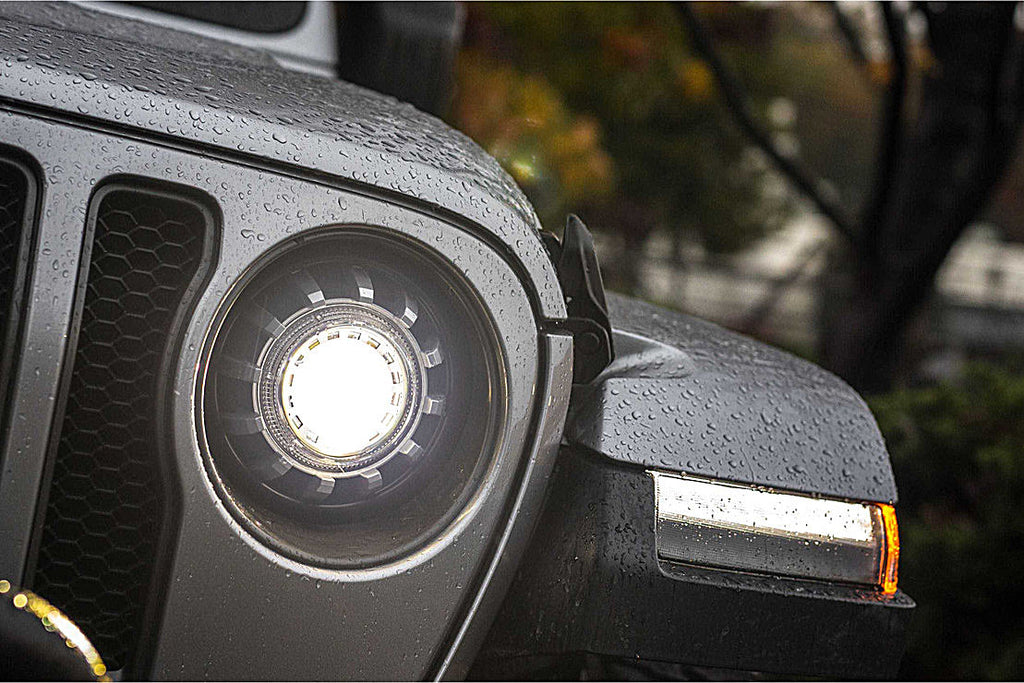 MORIMOTO Super7 Headlights for 18-up Jeep Wrangler JL & 20-up Gladiator JT