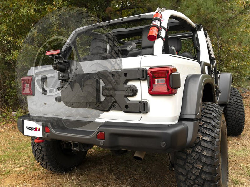 RUGGED RIDGE Spartacus HD Tire Carrier for 18-up Jeep Wrangler JL & JL Unlimited