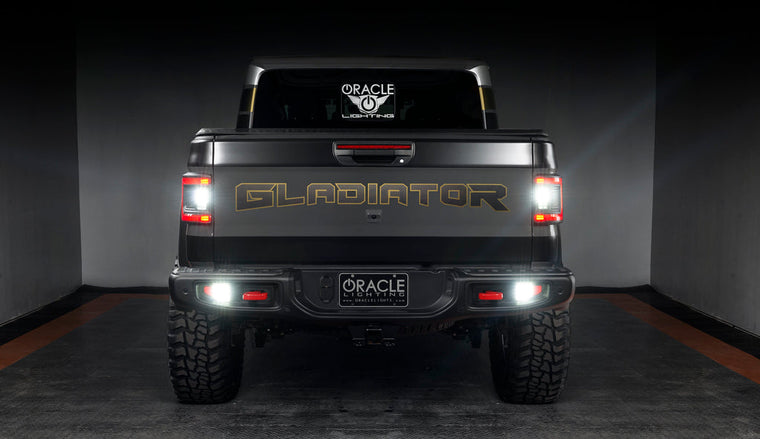 ORACLE LIGHTING Rear Bumper LED Reverse Lights for 20-up Jeep Gladiator JT