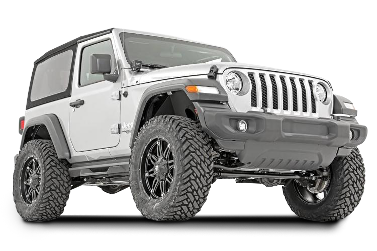 ROUGH COUNTRY 3.5in Jeep Suspension Lift Kit w/ Stage 2 Coils