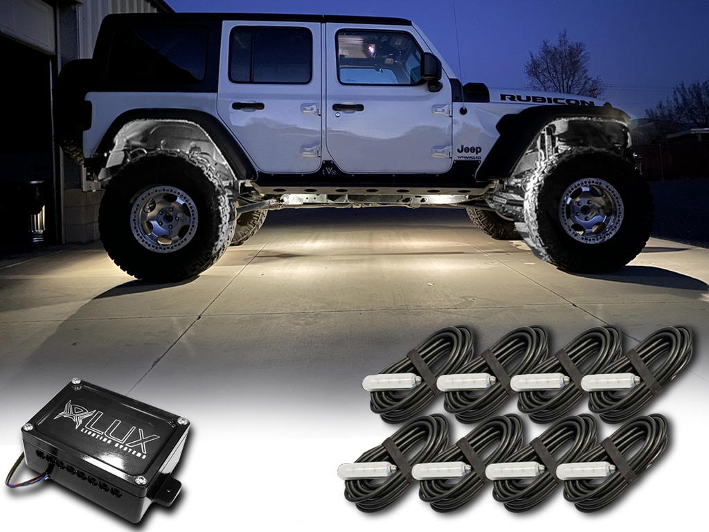 LUX MAX White LED Rock Lights