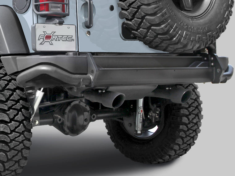 AEV Premium Rear Bumper, Textured Black for 07-18 Jeep Wrangler JK & JK Unlimited