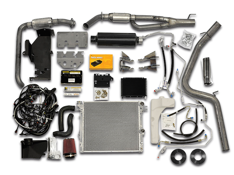 AEV Hemi Builder Kit for 07-10 Jeep Wrangler JK & JK Unlimited 5.7L LHD