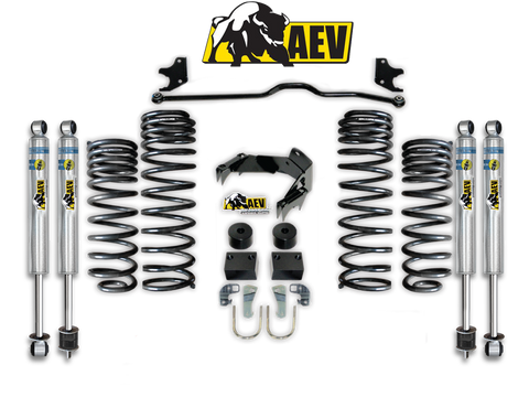 AEV 2.5" Dual Sport XT Suspension System for 07-18 Jeep Wrangler JK & JK Unlimited