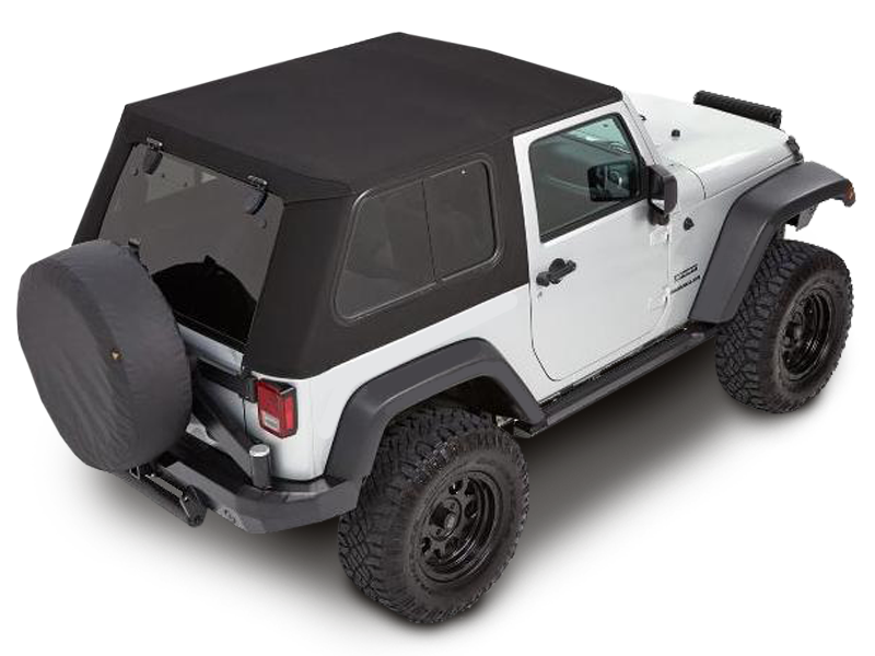 Bestop Trektop™ Pro Soft Top for 07-18 Jeep Wrangler JK & JK Unlimited