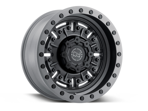 BLACK RHINO “ABRAMS” Wheel for 07-up Jeep Wrangler JK, JL & Gladiator JT