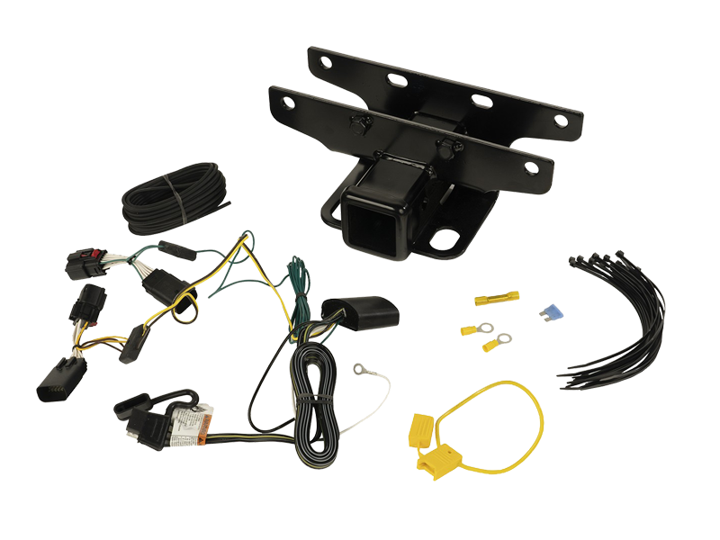 RUGGED RIDGE Trailer Hitch Kit Wiring Harness for 18-up Jeep Wrangler JL & JL Unlimited