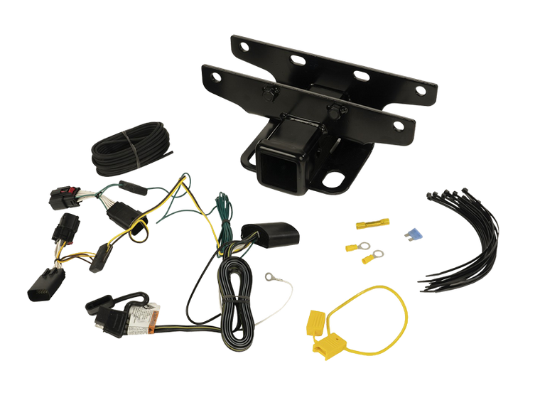RUGGED RIDGE Trailer Hitch Kit Wiring Harness for 18-up Jeep Wrangler JL & JL Unlimited