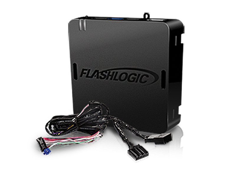 FLASHLOGIC Remote Start Kit for 07-18 Jeep Wrangler JK & JK Unlimited with Automatic Trans