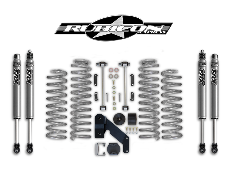 FORTEC 2.5” Suspension Kit by Rubicon Express for 07-18 Jeep Wrangler JK & JK Unlimited