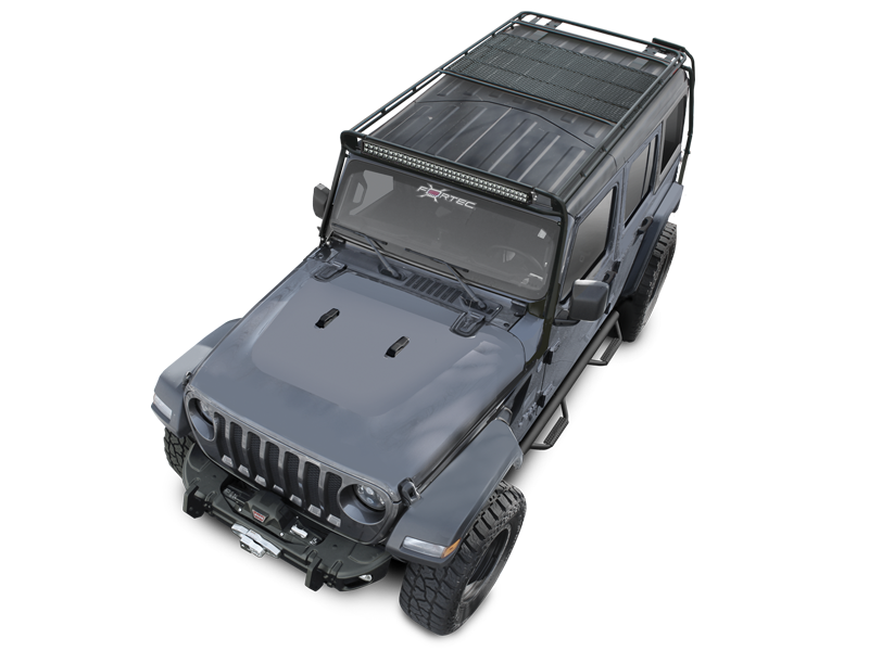 GOBI Roof Rack "Stealth" for 18-up Jeep Wrangler JL & JL Unlimited