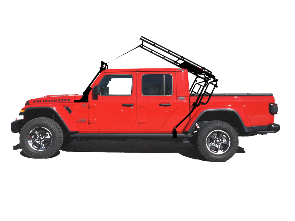 GOBI Roof Rack Stealth for 20 up Jeep Gladiator JT FORTEC4x4