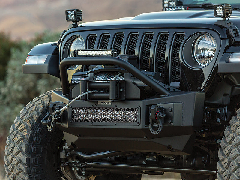 GO RHINO Front Bumper for 18-up Jeep Wrangler JL & JL Unlimited