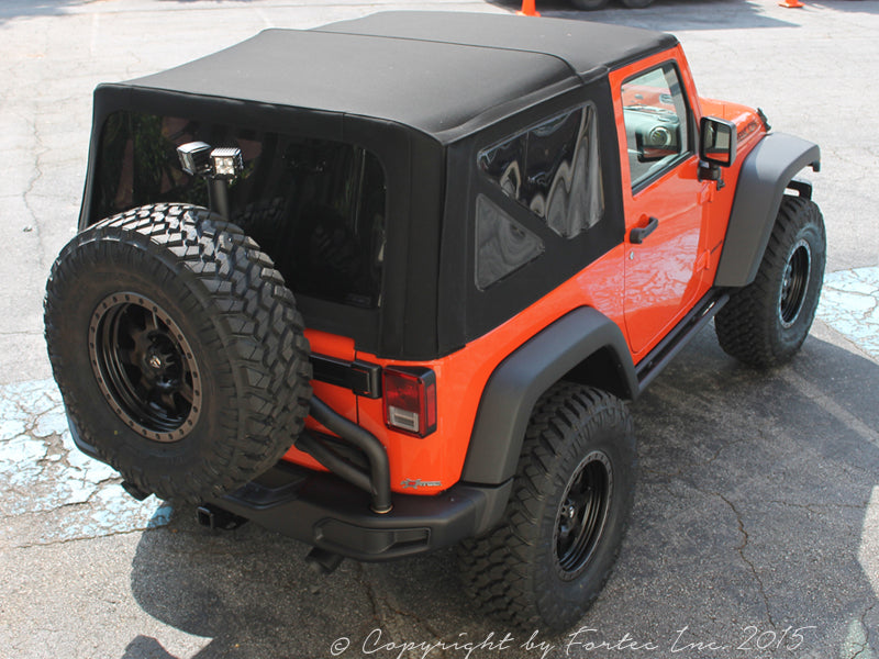 MOPAR Enhanced Rock Rails with Tubular Rub Rails, Pair, Textured Black ...