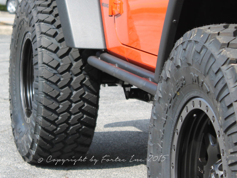 MOPAR Enhanced Rock Rails with Tubular Rub Rails, Pair, Textured Black ...