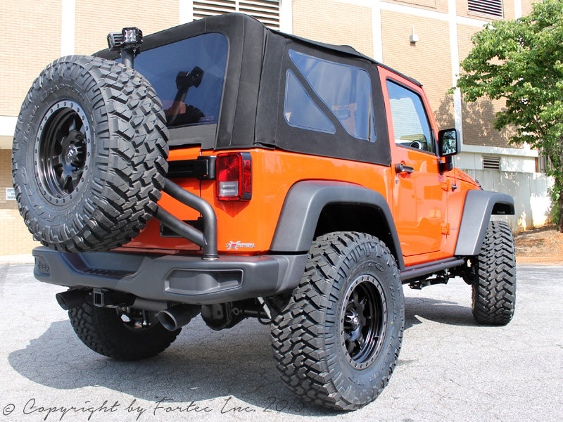 MOPAR Enhanced Rock Rails with Tubular Rub Rails, Pair, Textured Black ...