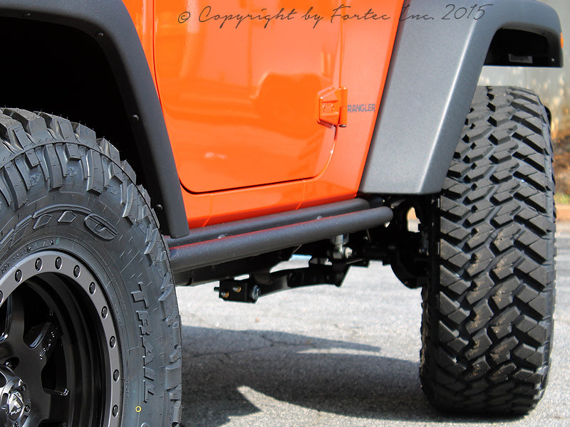 MOPAR Enhanced Rock Rails with Tubular Rub Rails, Pair, Textured Black ...