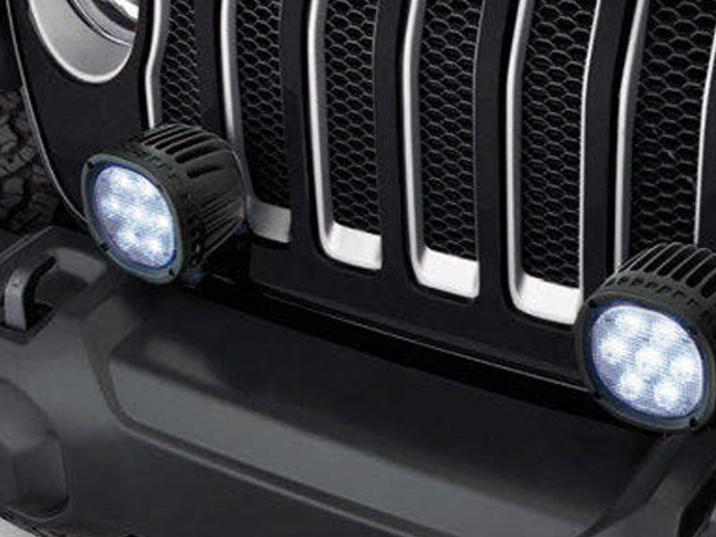MOPAR Bumper Mount Light Brackets for 18-up Jeep Wrangler JL & JL Unlimited