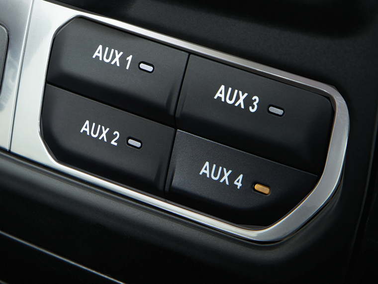 MOPAR Auxiliary Switch Bank w/ Chrome or Black Trim for 18-up Jeep Wrangler JL & JL Unlimited