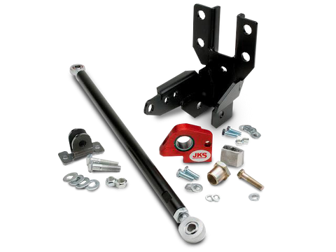 JKS Manufacturing Front Trackbar & Sector Shaft Reinforcement Kit for 07-18 Jeep Wrangler JK & JK Unlimited with 2"+ Lift