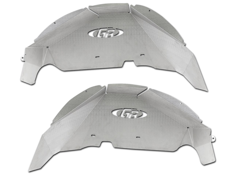 GENRIGHT OFFROAD Inner Fender Rear, Aluminum for 18-up Jeep GENRIGHT OFFROAD Inner Fender Rear, Aluminum for 18-up Jeep