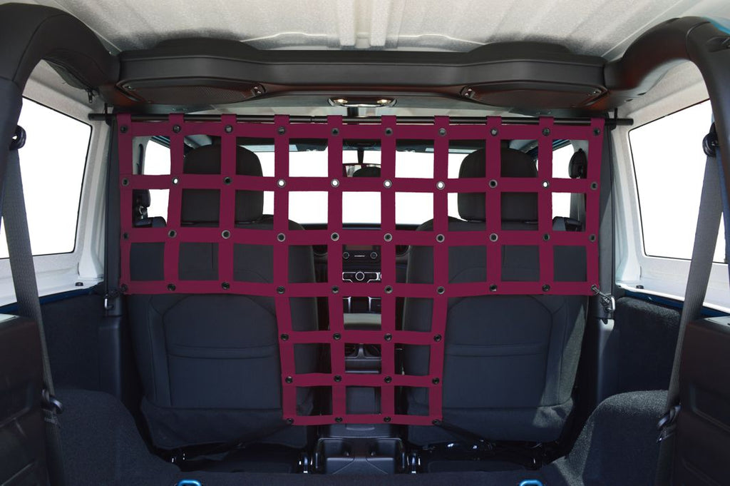 DIRTYDOG4x4 Front Pet Divider, 2-Door Only for 18-up Jeep Wrangler JL