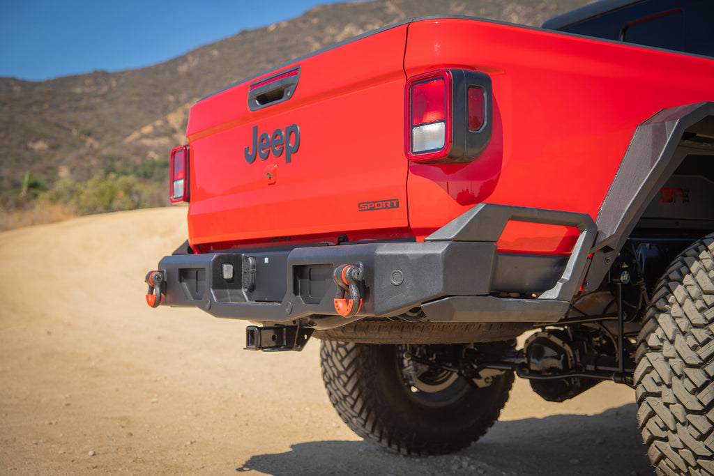 BODY ARMOR Rear Bumper for 20-up Jeep Gladiator JT – FORTEC4x4