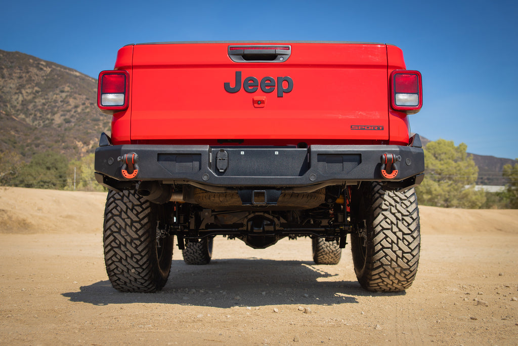 BODY ARMOR Rear Bumper for 20-up Jeep Gladiator JT – FORTEC4x4
