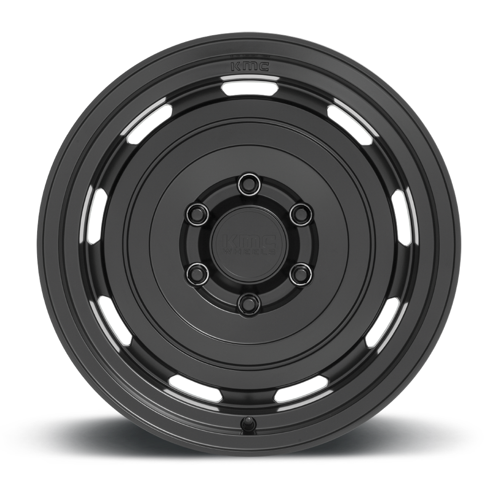 KM720 "ROSWELL" Wheel in Satin Black for 07-up Jeep Wrangler JK, JL & JT Gladiator