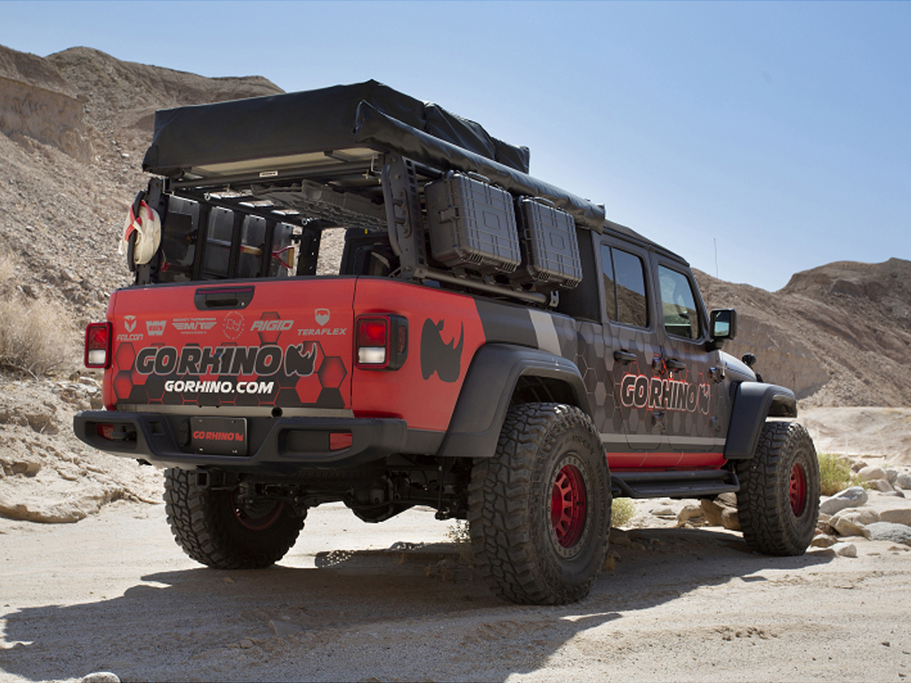 GO RHINO XRS Overland Xtreme Full Size Bed Rack for 20 up Jeep