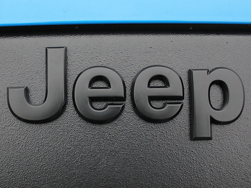 Jeep Red SRT-8 nero rivestito in metallo nero inciso supporto per targa Jeep Red SRT-8 nero rivestito in metallo nero inciso supporto per targa