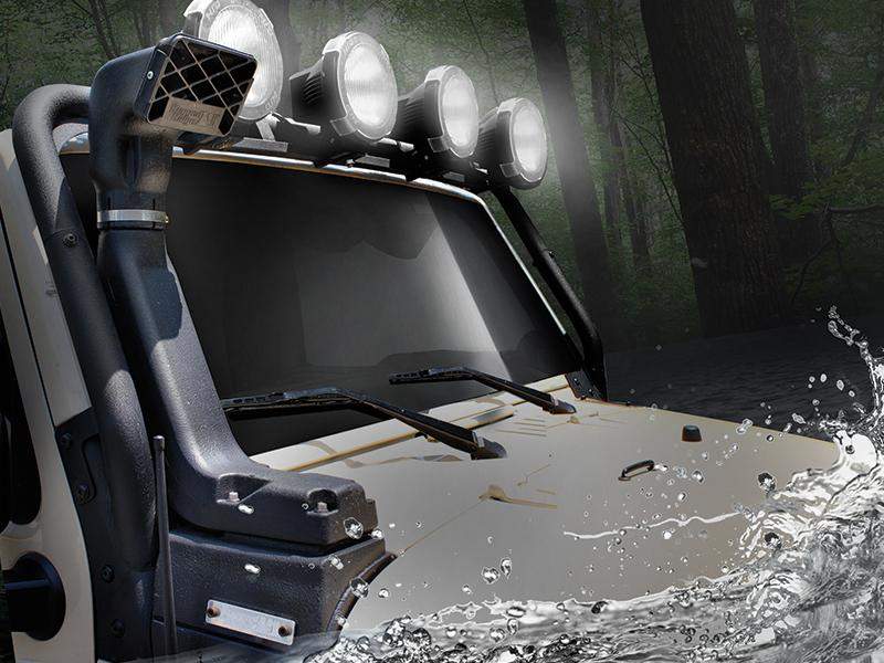 RUGGED RIDGE Modular XHD Snorkel Kit for 12-18 Jeep Wrangler JK & JK Unlimited